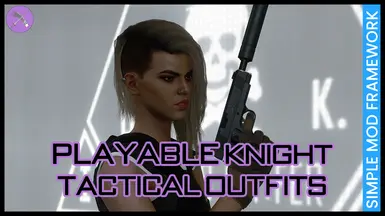 Knight (Andrea Morgan) with customizations at Hitman 3 Nexus