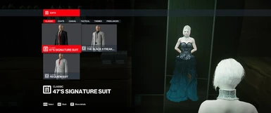 Paris fashion model replaces signature suit