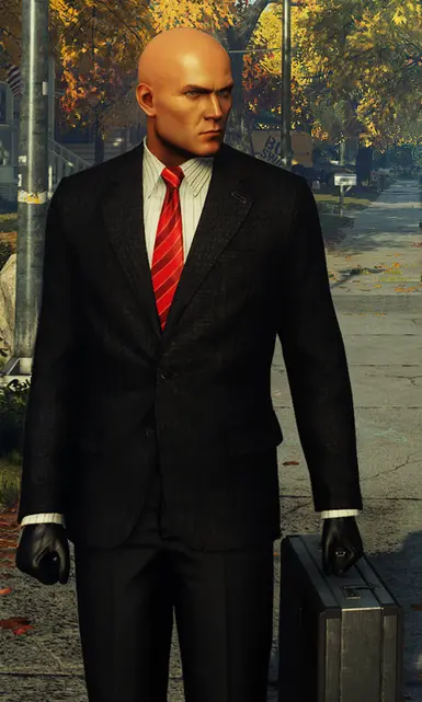 Hitman realistic suit and head [Hitman: Blood Money] [Mods]