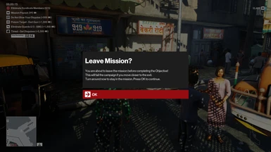 A less scary Leave Mission warning