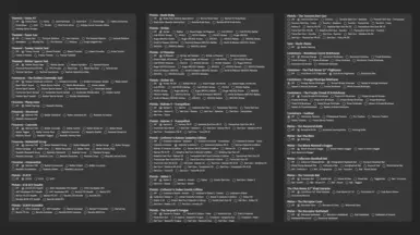 Endlessly scroll through the choices, part 2.
