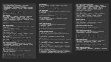 Endlessly scroll through the choices, part 3.