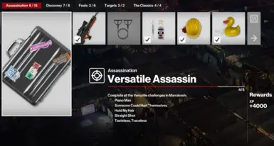 Hitman 2 Global Challenge Images