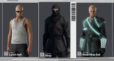 The suit in the inventory