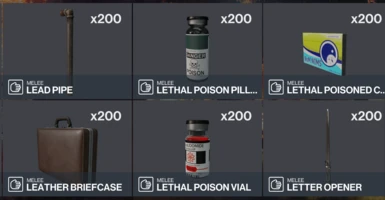HITMAN 3 Poisonous Item Pack by onionsquid