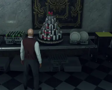 Before Cake removal
