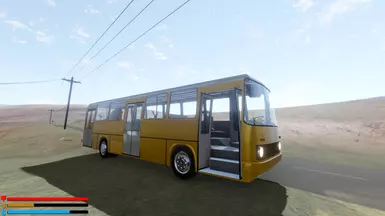 Bus Savegame with Supplies within
