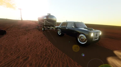 Save Game - Lada with Bus Engine and Wheels - The Long Drive