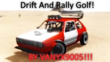 ( Save ) Rally golf by Vanyx9005  ( WheelPositionEditor Mod Need )