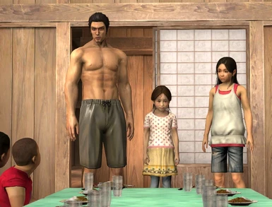 Swim Trunks Kiryu or I just want to grill - Summer Edition
