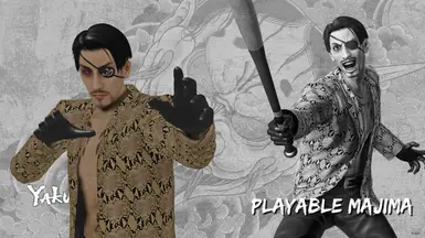 Playable Majima Mod