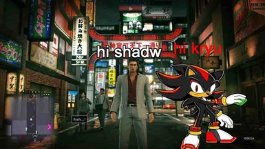 shadow the hedgehog intro over yakuza 3 opening and menu music