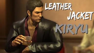 Leather jacket for Kiryu