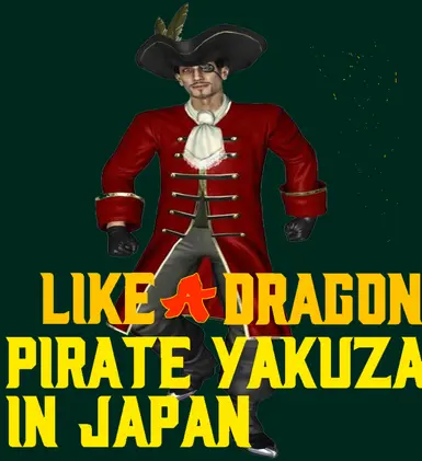 Yakuza Pirate In Japan (Pirate Majima)