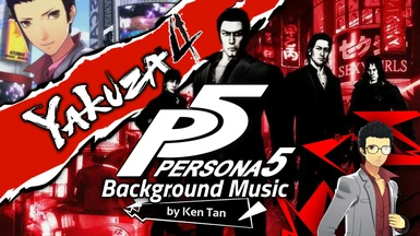 Persona 5 music in Yakuza 4