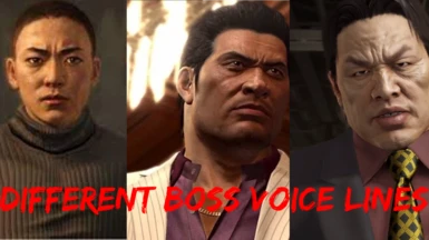Boss Different Voice Lines in Different Battles