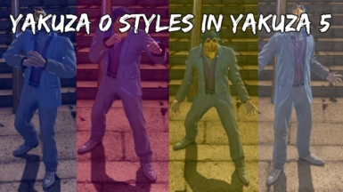 Yakuza 0 Fighting Styles