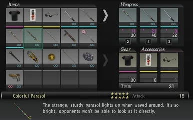 Infinite Durability And Bullets For All Equippable Weapons