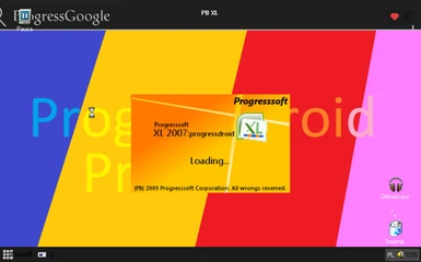Progresssoft XL 2007:progressdroid splash screen
