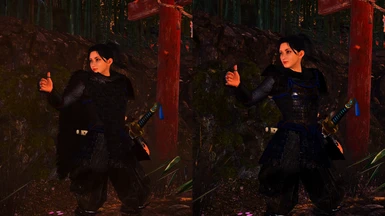 Before/After: Night Raider (Female)
