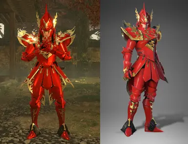 Luxun Knight Armor Set