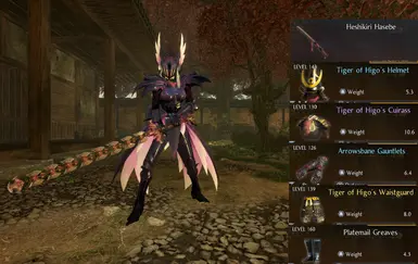 items that got replaced by this mod (Diaochan - FEMALE)