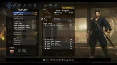 Nioh 2 Outfit Pack (Recolors)