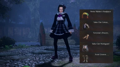 Items that got replaced by this mod (Cutesy Goth Costume)