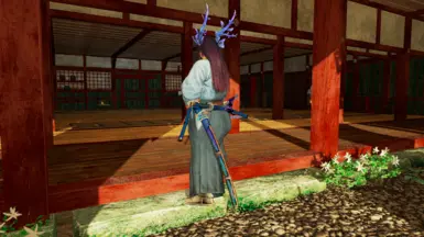 Example 1: Katana equiped | Wakizashi left (Daisho), Katana Hip left