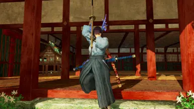 Example 3: Odachi equipped | Odachi hip left