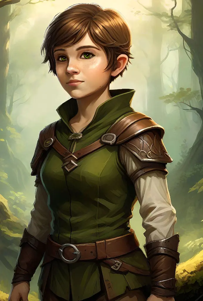 Female Halfling Portrait at Pathfinder: Wrath of The Righteous Nexus ...