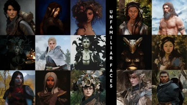 Unfamiliar Faces - Portrait Pack