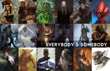 Everybody's Somebody - NPC Portraits