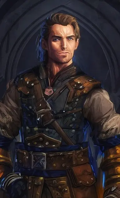 Human Male Portrait (leatherarmor) at Pathfinder: Wrath of The ...