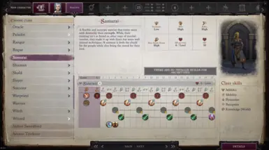 Samurai Class at Pathfinder: Wrath of The Righteous Nexus - Mods and ...
