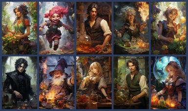 The Alchemist Portrait Pack
