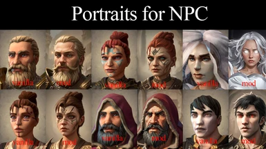 Portraits for NPC