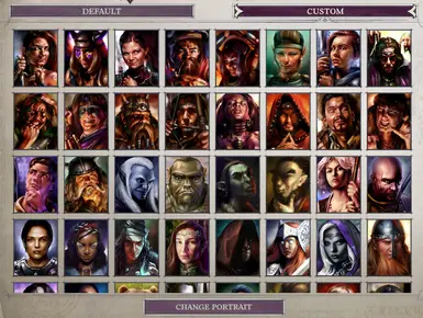 Infinity Engine Mega Portrait Pack at Pathfinder: Wrath of The ...