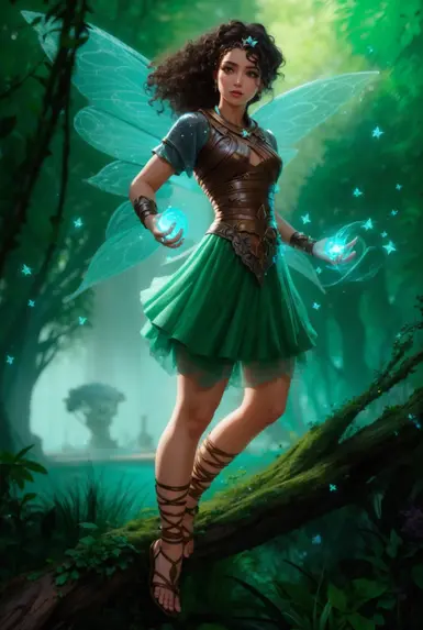 Mythic female azata transformation 1