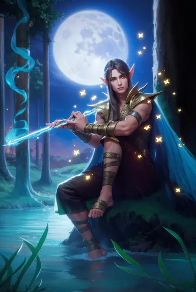 Mythic male azata transformation 1