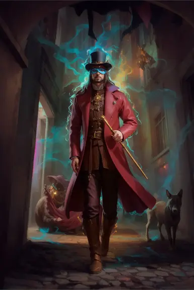 Mythic male trickster transformation 1