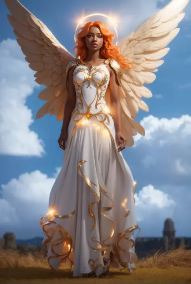 Mythic ebony angel female for Willibert12