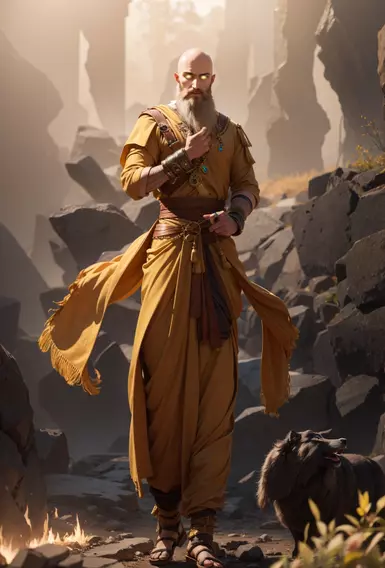 Aasimar Monk Bald for paladinj01