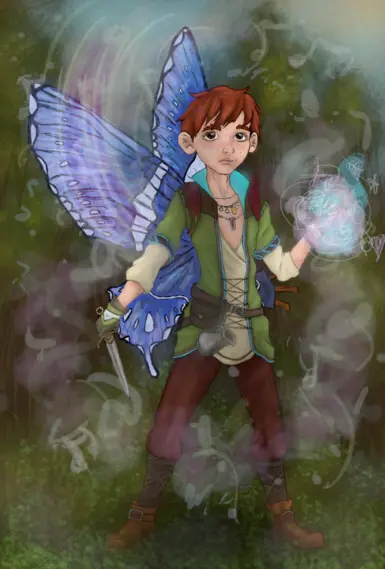 Pascal The Bard (Male Halfling Azata Bard)