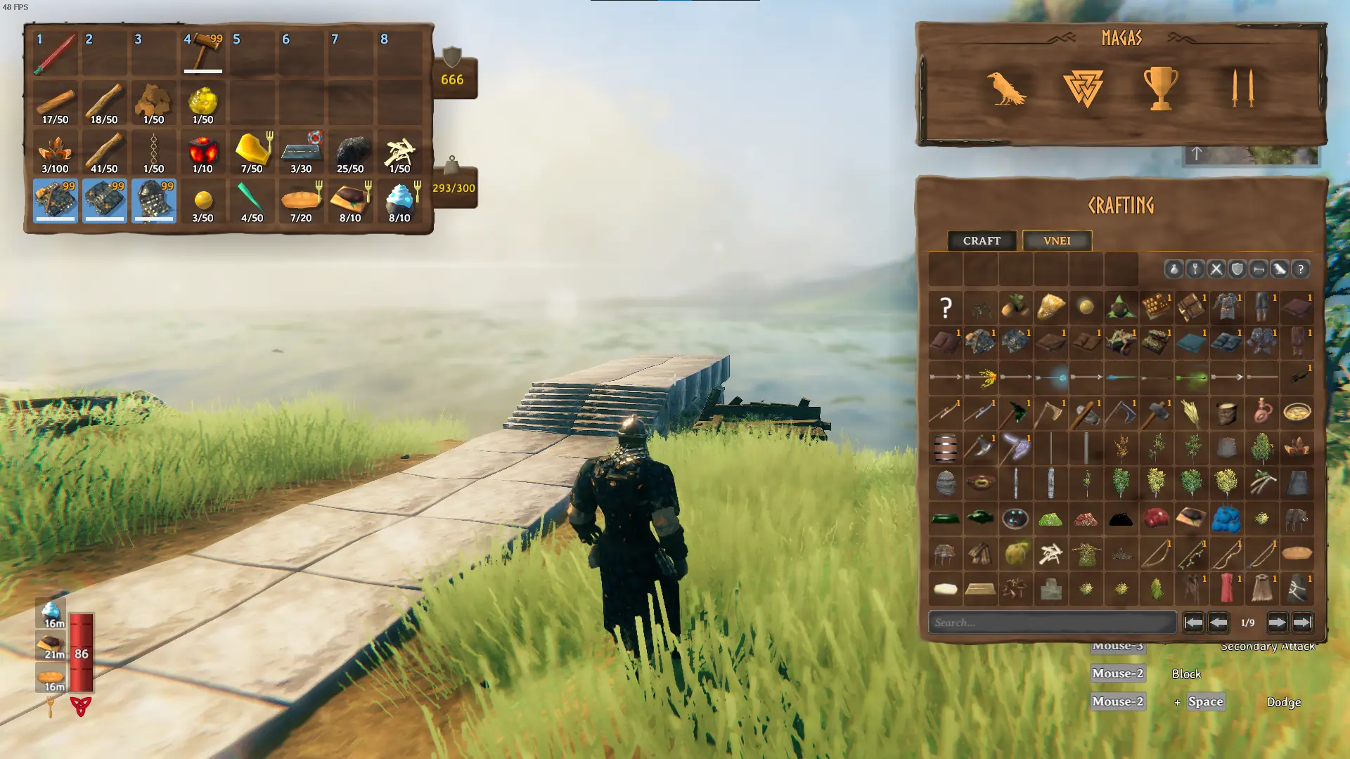 VNEI - Valheim Not Enough Items at Valheim Nexus - Mods and community