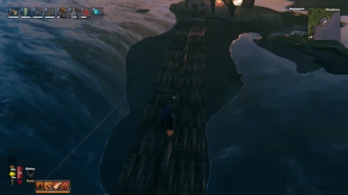 built a pier with this mod's help ty