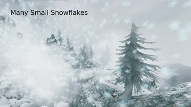 Many Small Snowflakes