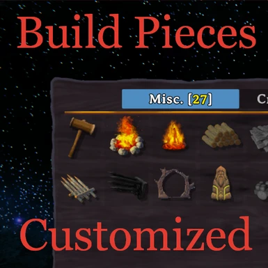 Build Pieces Customized