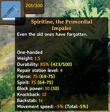Spiritine, the Primordial Impaler