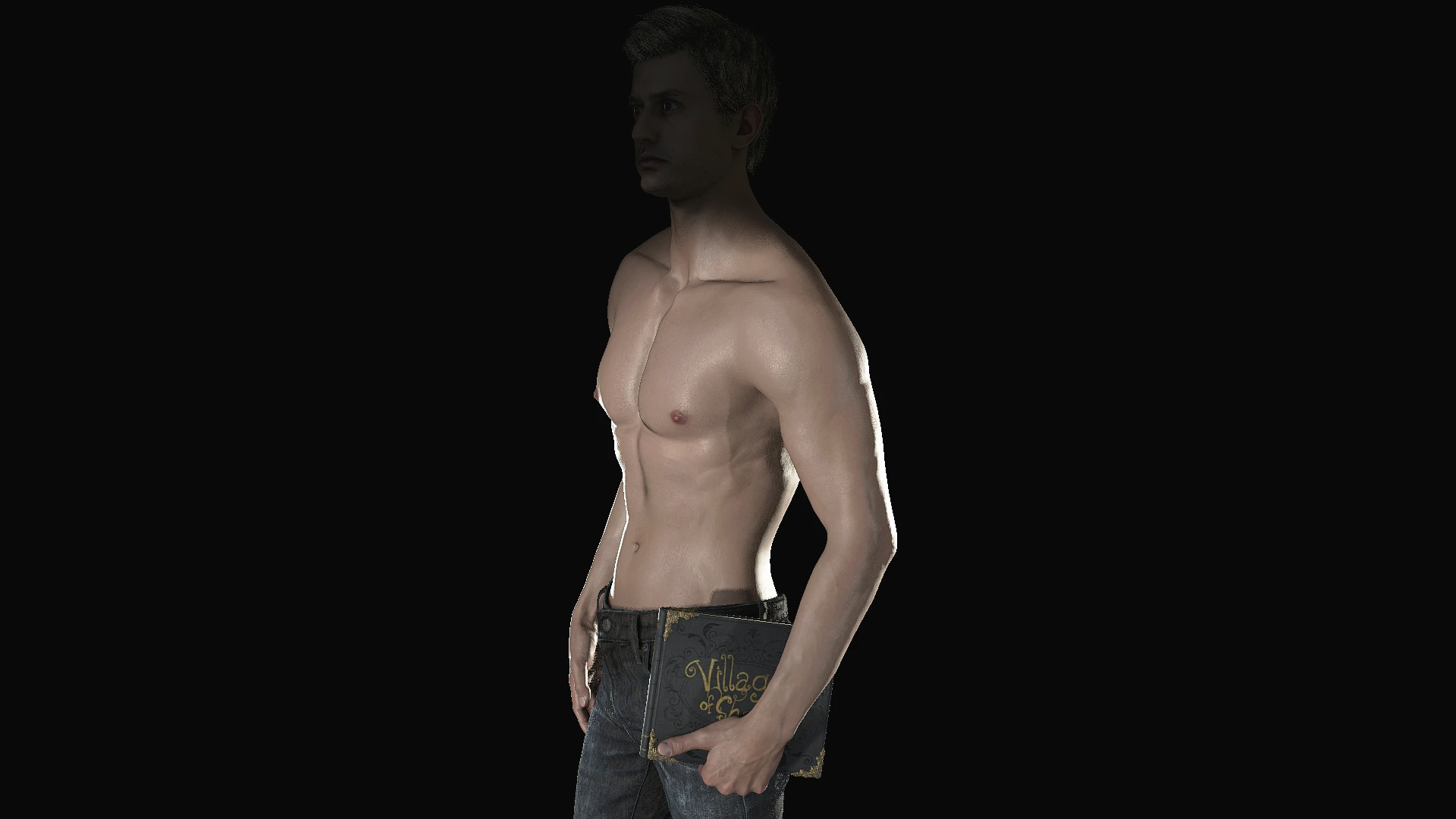 Shirtless Ethan Winters Include 3rd Person Addon.